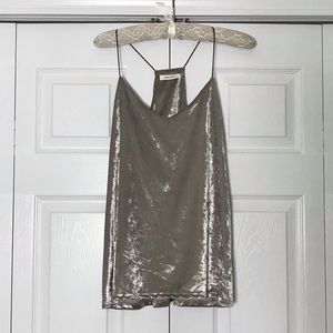 Mod Ref Razor Back Velvet Tank Top